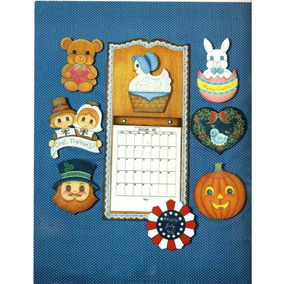 Home and Hearth Tole Painting Patterns and Instructions by Marie Cole 1985 - Picture 3 of 5